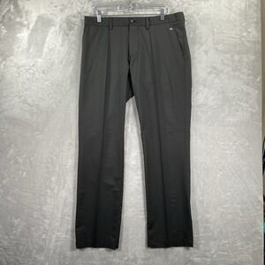 J. Lindeberg Pants men's 34x31 Performance Chino Casual Pleated Regular Fit Golf